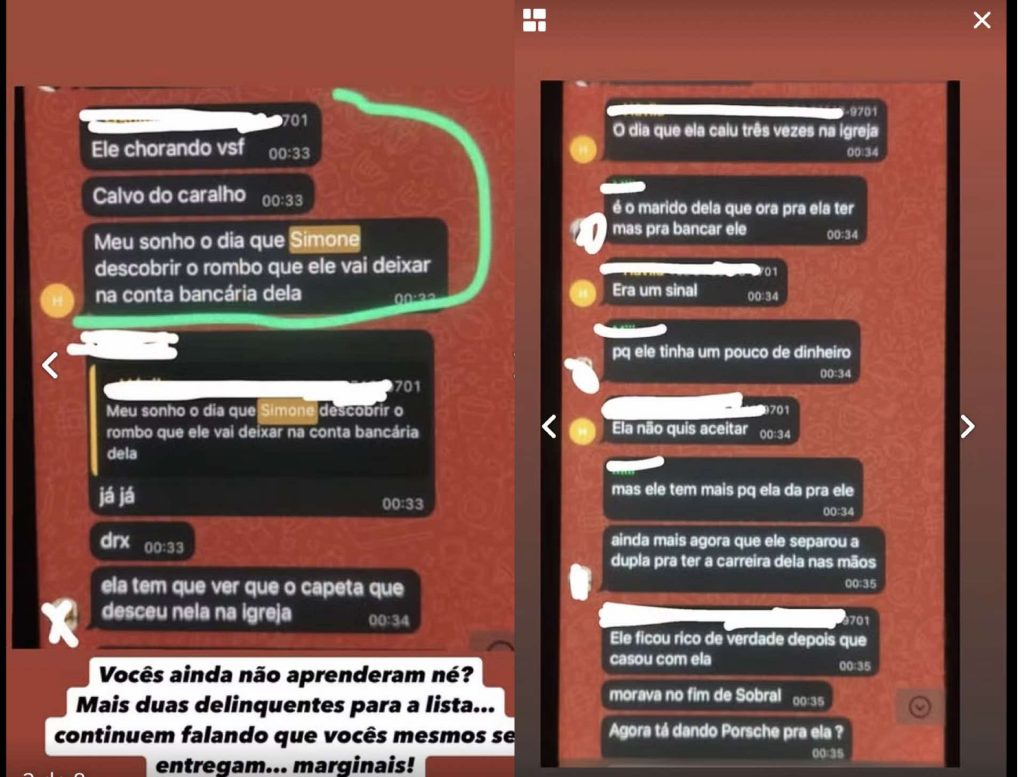 Empresário Kaká Diniz, marido da cantora Simone Mendes, solta o verbo e expõe mais ataques nas redes sociais