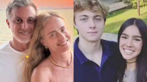 Angélica, Luciano Huck, Duda Guerra e Benício Huck