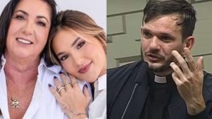 Margareth Serrão, Virginia Fonseca e Padre Patrick