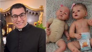 Padre Chrystian Shankar se pronuncia sobre moda do 'bebê reborn'