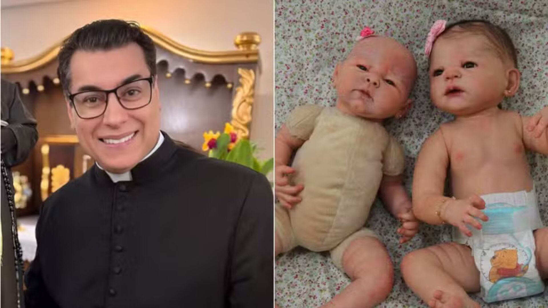 Padre Chrystian Shankar se pronuncia sobre moda do 'bebê reborn'