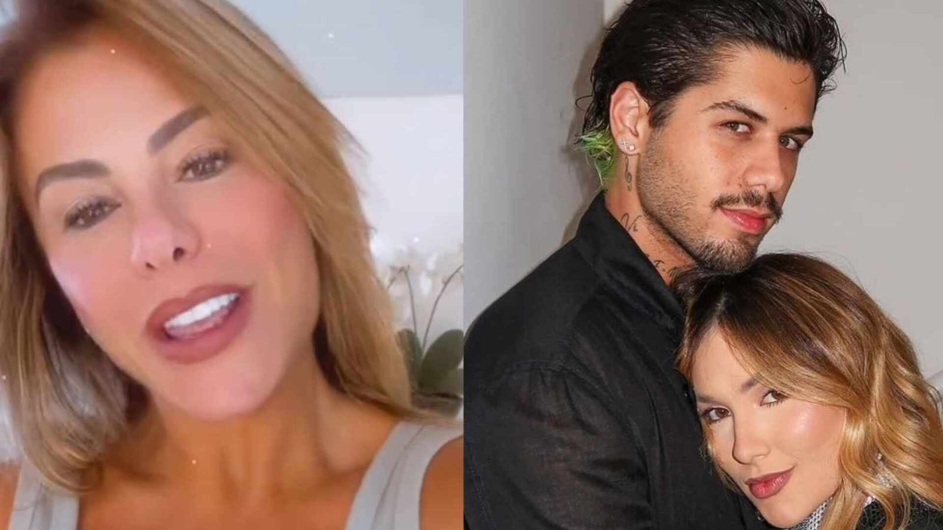 Poliana, Zé Felipe e Virginia - Reprodução/Instagram