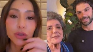 Sabrina Sato e Duda Nagle com Leda Nagle