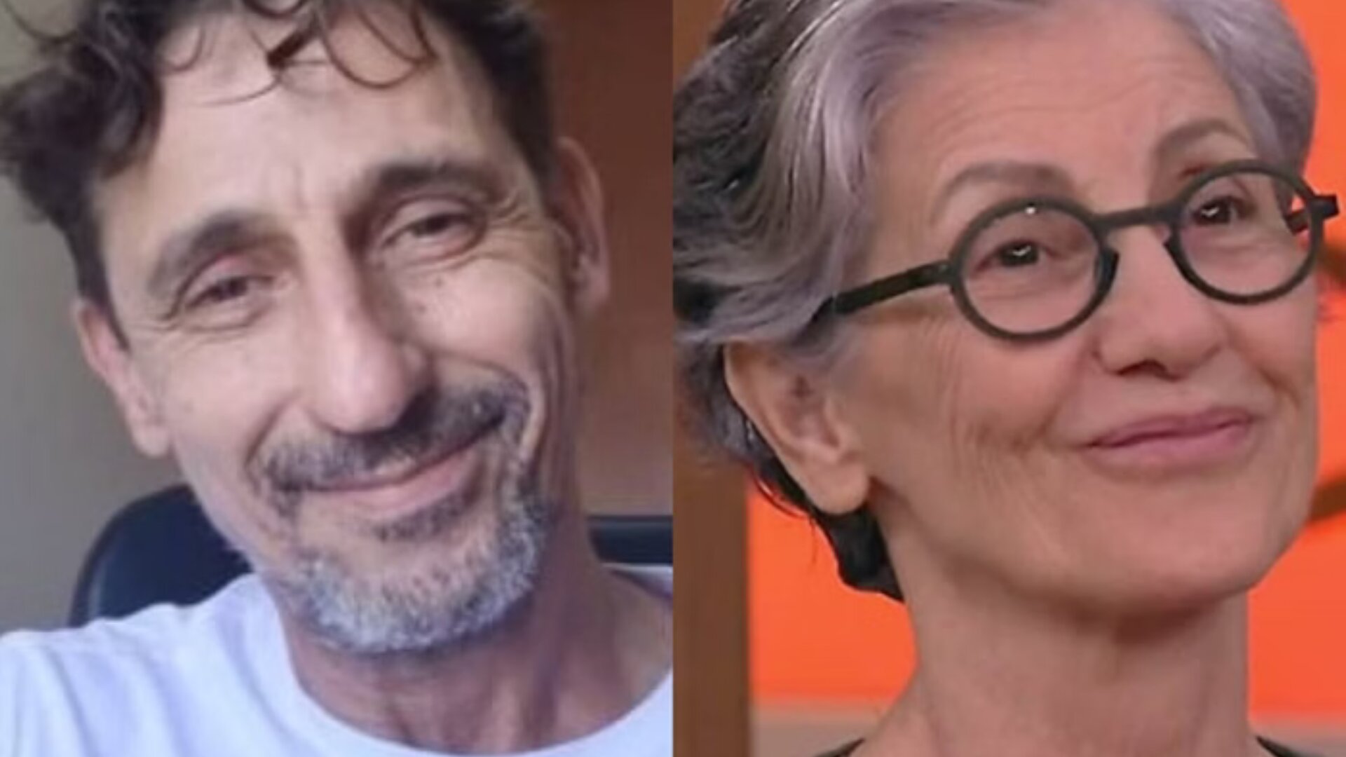 Tuca Andrada e Cássia Kis