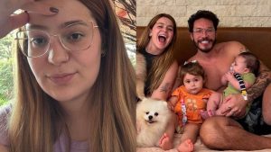 Viih Tube e Eliezer com os filhos, Lua e Ravi